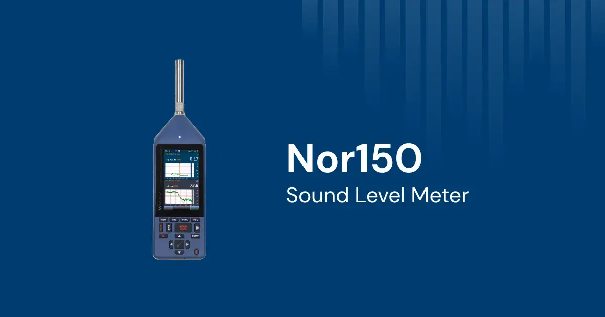 Nor150 High-Precision Class 1 Sound Level Meter | Norsonic